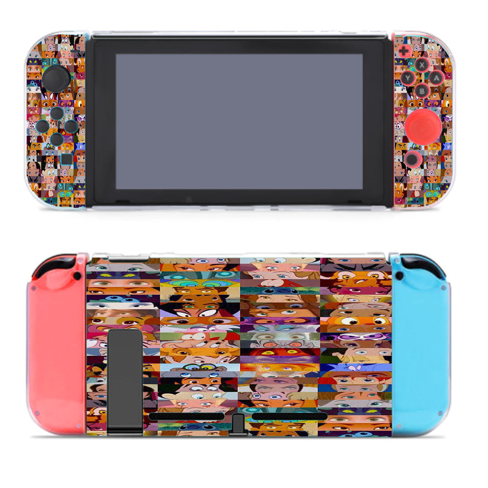 Disney Cartoon All Eyes Characters Collection Nintendo Switch Cover Case