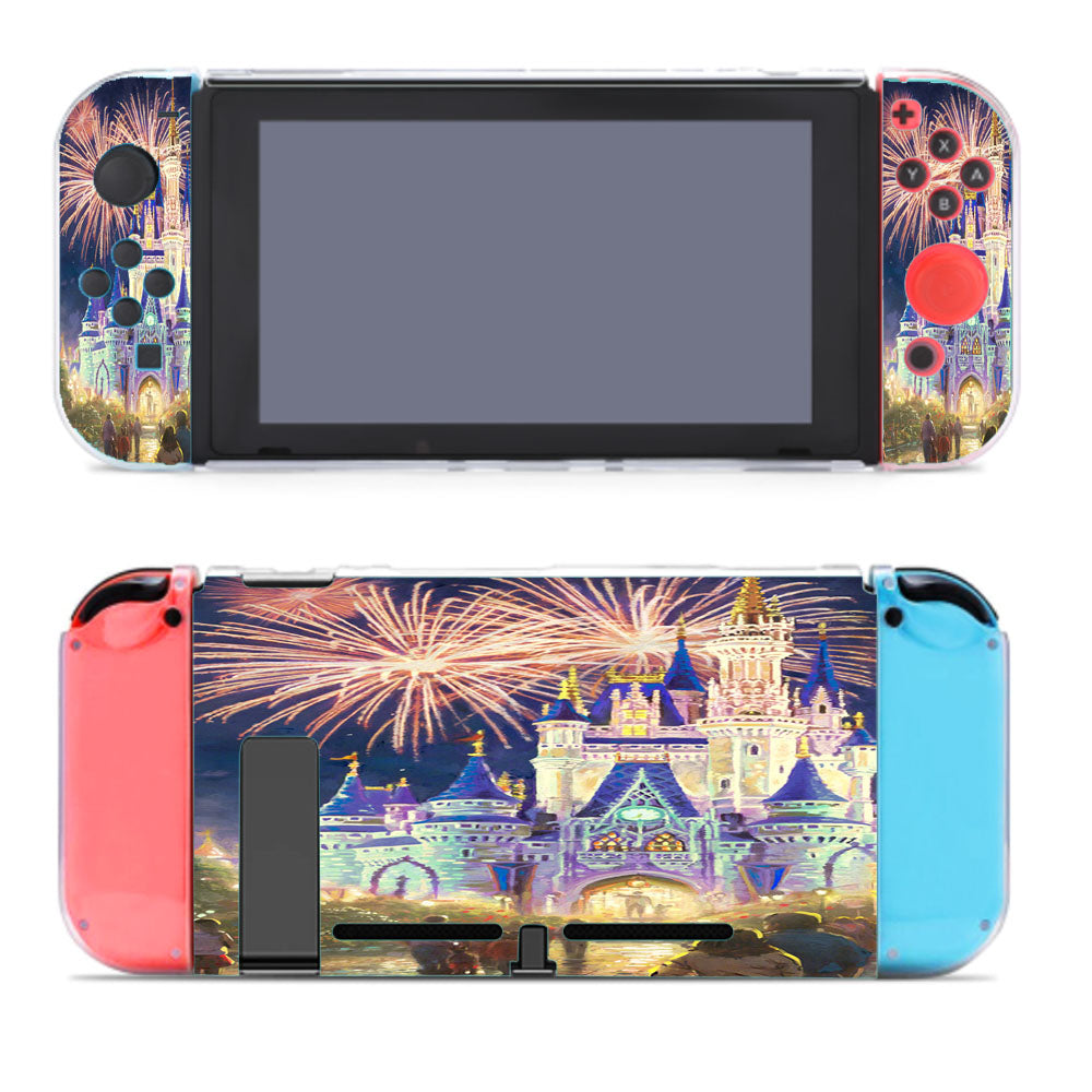 Disney Castle Fireworks Nintendo Switch Cover Case