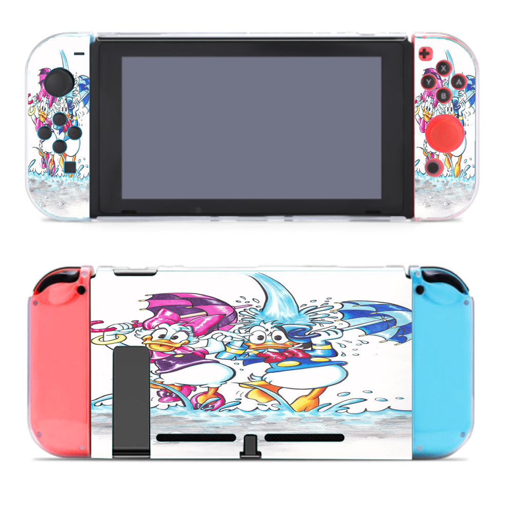 Disney Donald Duck Rain Nintendo Switch Cover Case