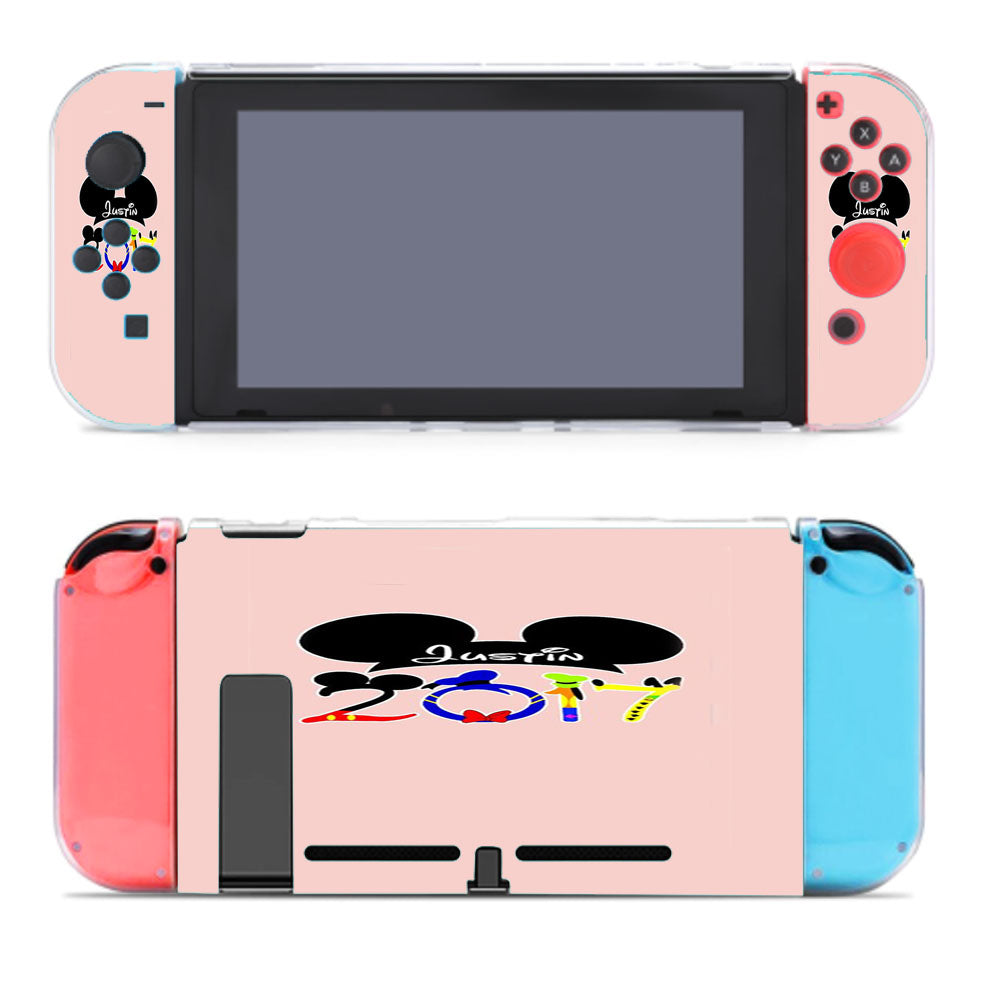 Disney Family Vacation Matching Mickey Mouse Nintendo Switch Cover Case