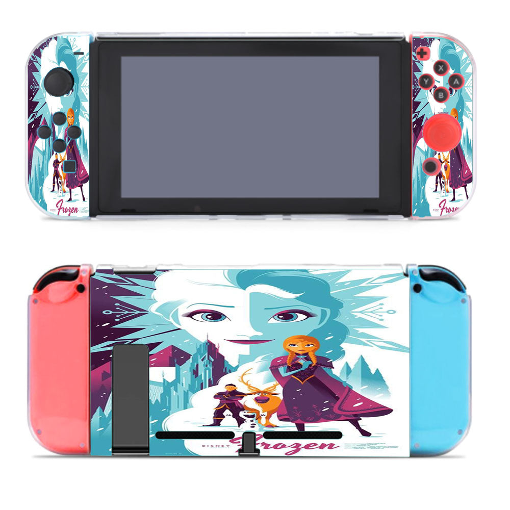 Disney Frozen Retro Nintendo Switch Cover Case