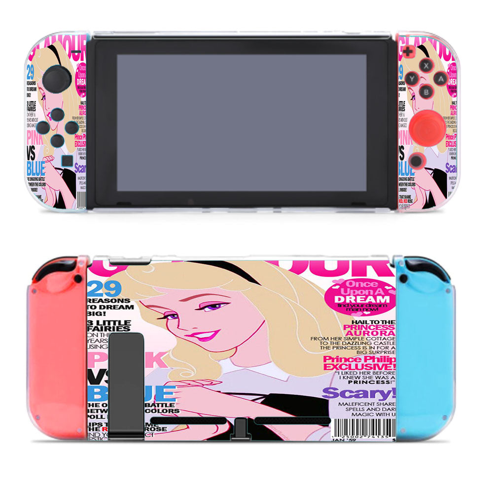 Disney Glamour Sleeping Beauty Nintendo Switch Cover Case