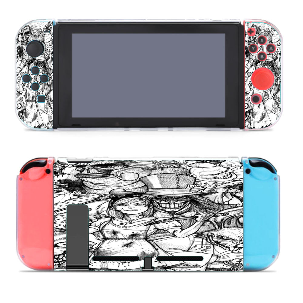 Disney Killer Scary Creepy Characther Nintendo Switch Cover Case
