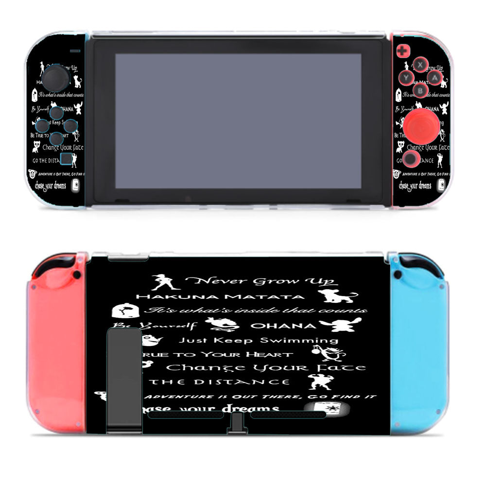 Disney Lessons Learned Mash Up Nintendo Switch Cover Case