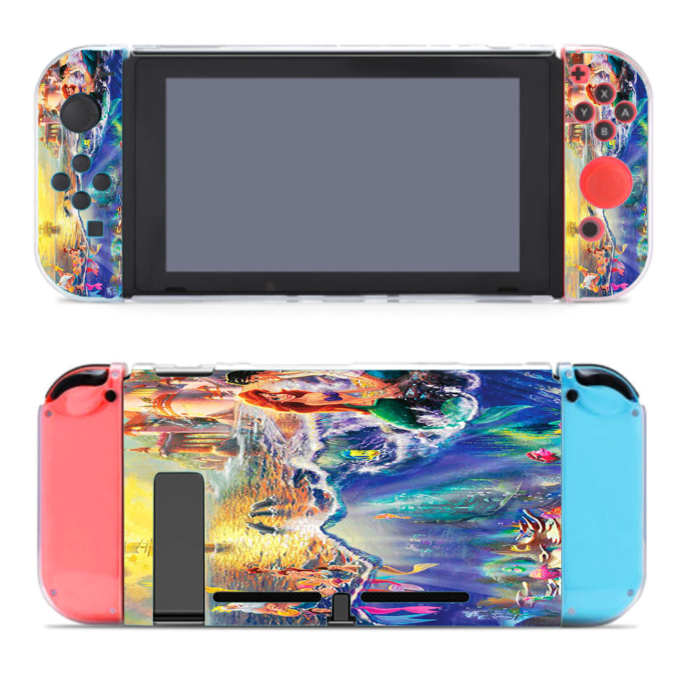 Disney Little Mermaid Art Design Nintendo Switch Cover Case