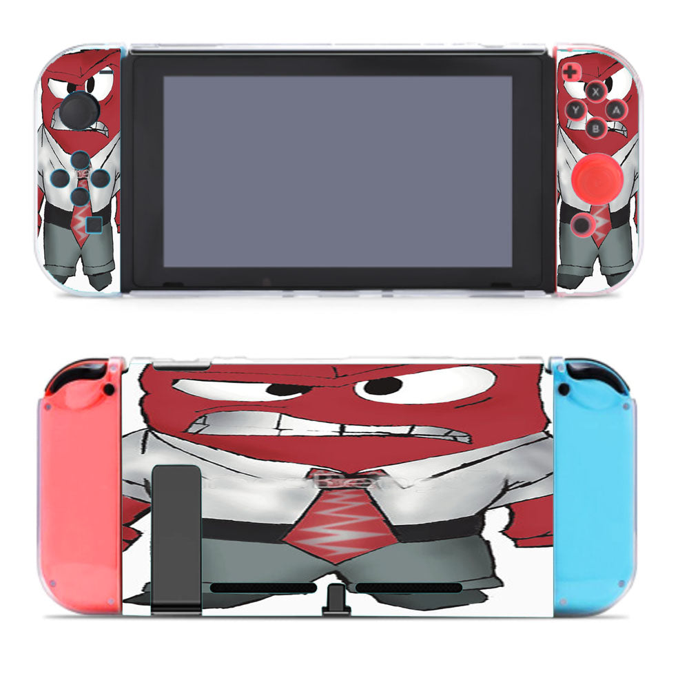 Disney Movie Inside Out Anger Art Nintendo Switch Cover Case