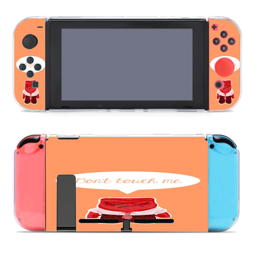 Disney Movie Inside Out Anger Dont Touch Me Nintendo Switch Cover Case