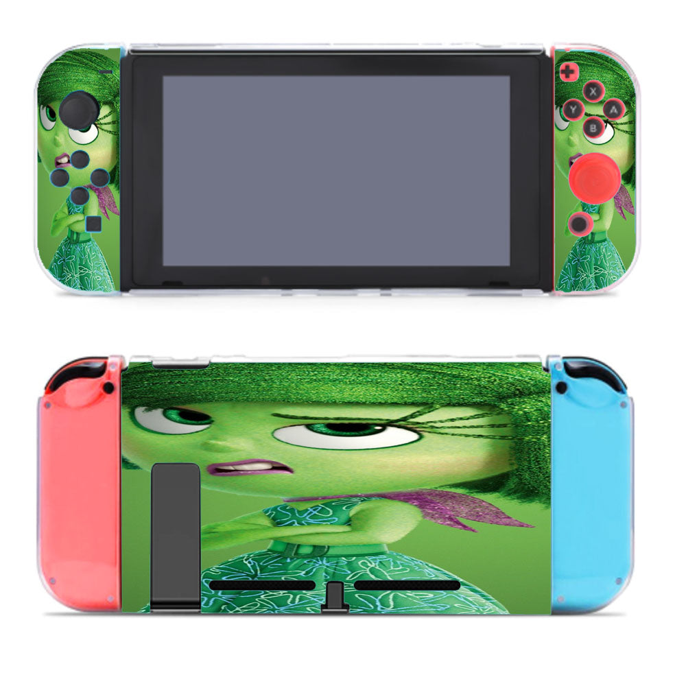 Disney Movie Inside Out Disgust Green Nintendo Switch Cover Case