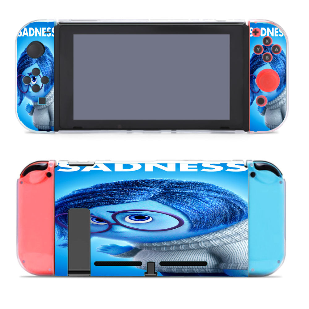 Disney Movie Inside Out Sadness Nintendo Switch Cover Case