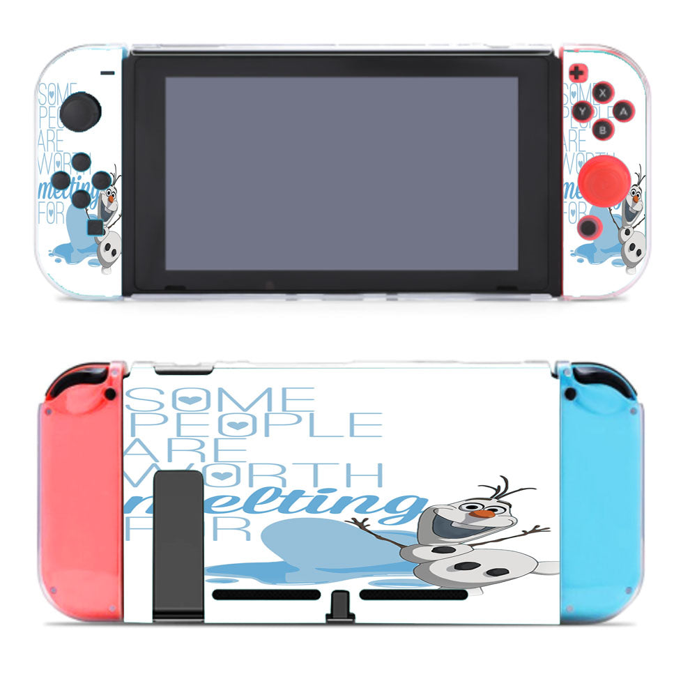 Disney Olaf Quote Nintendo Switch Cover Case