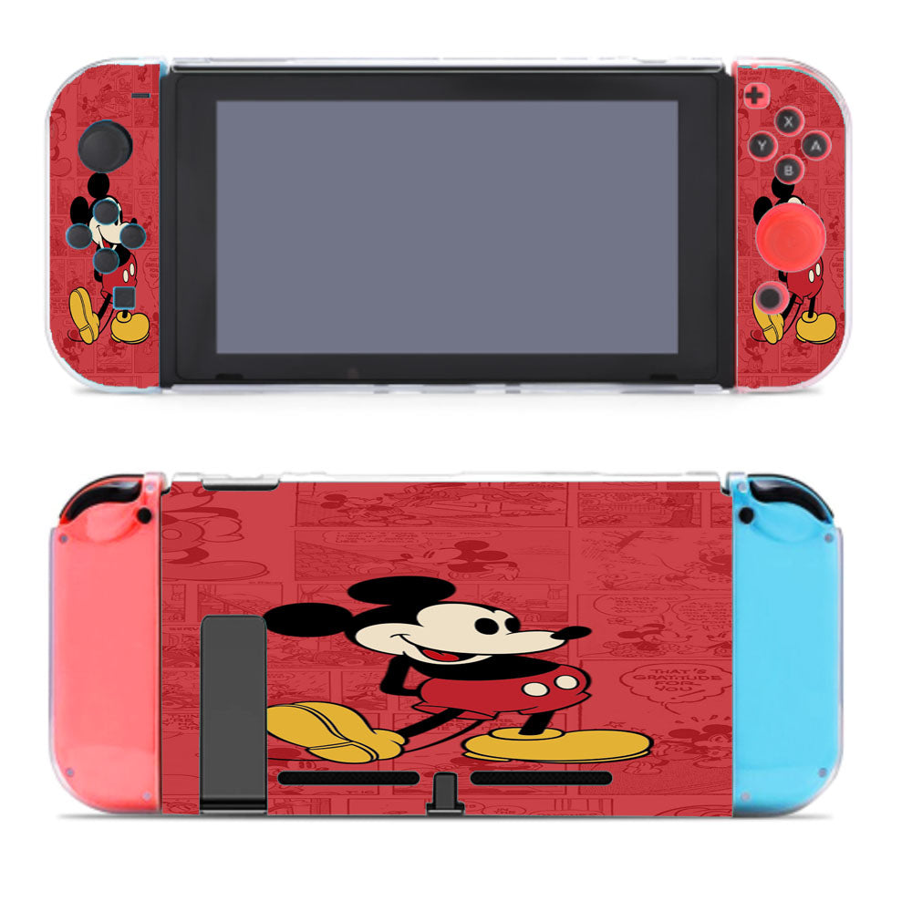 Disney Old Mickey Mouse Comic Nintendo Switch Cover Case