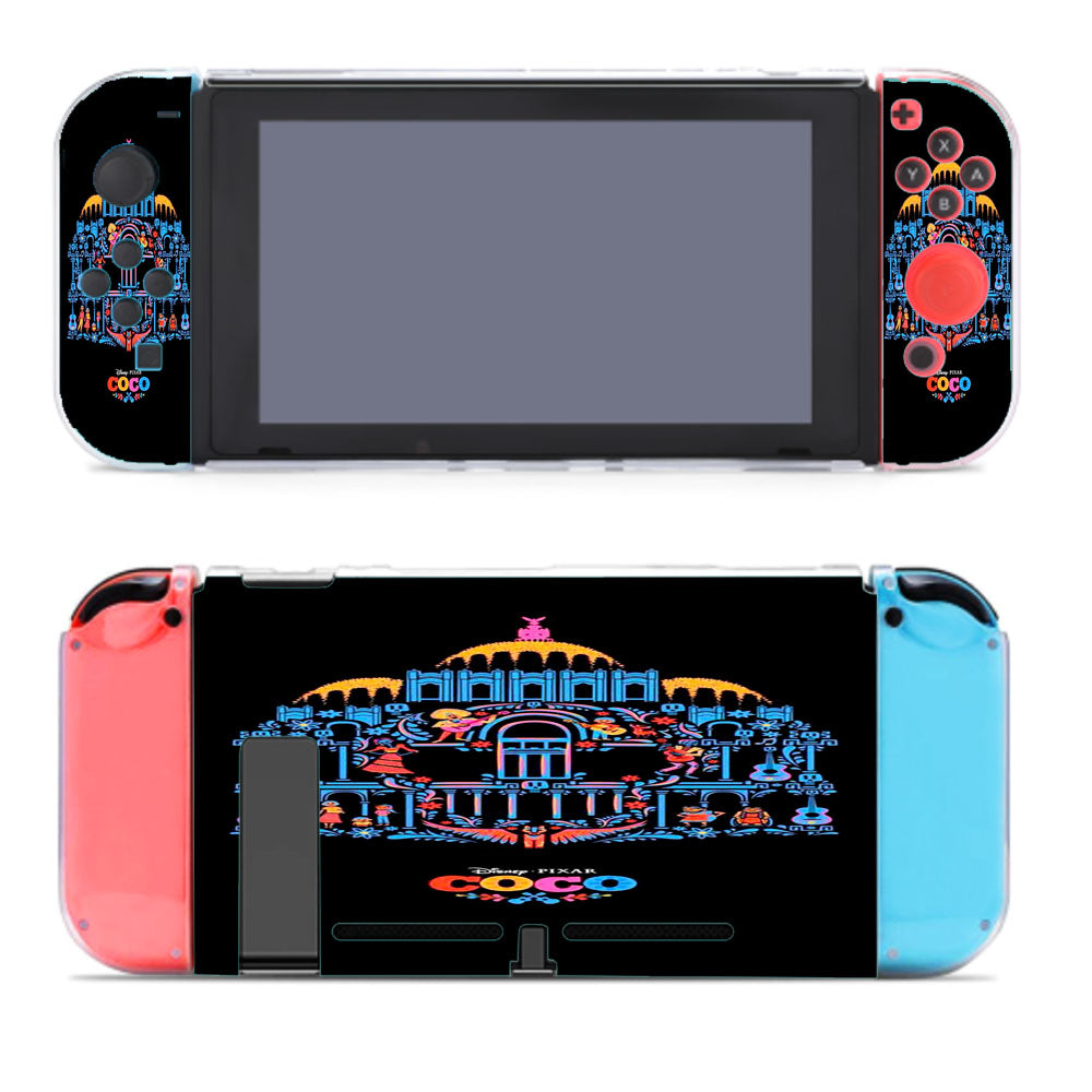 Disney Pixar Coco Castle Pattern Nintendo Switch Cover Case