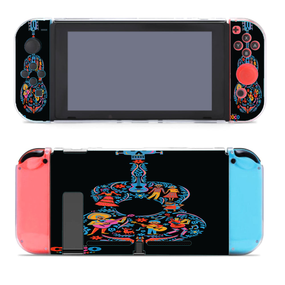 Disney Pixar Coco Guitar Pattern Nintendo Switch Cover Case
