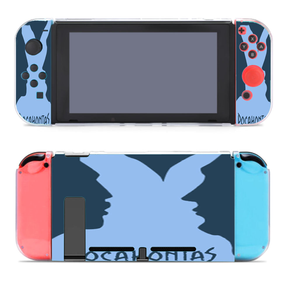 Disney Pocahontas Silhouette Art Nintendo Switch Cover Case
