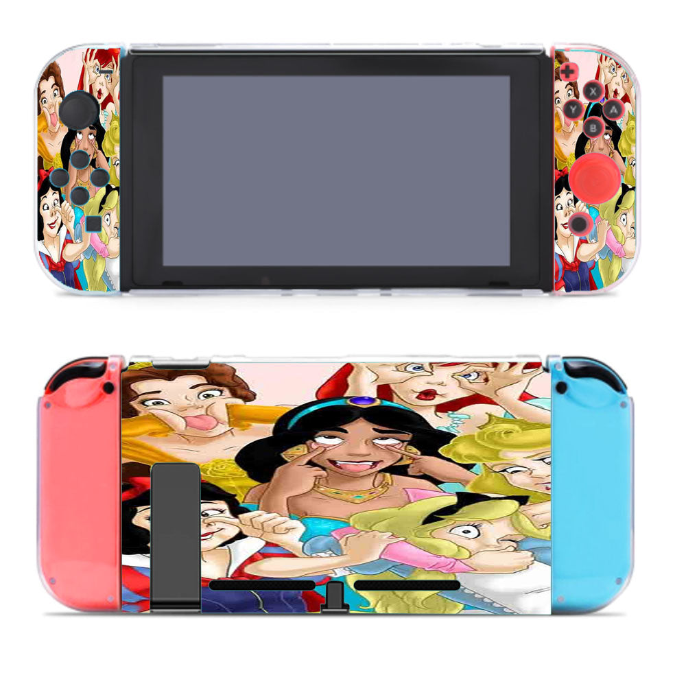 Disney Princess Silly Faces Nintendo Switch Cover Case