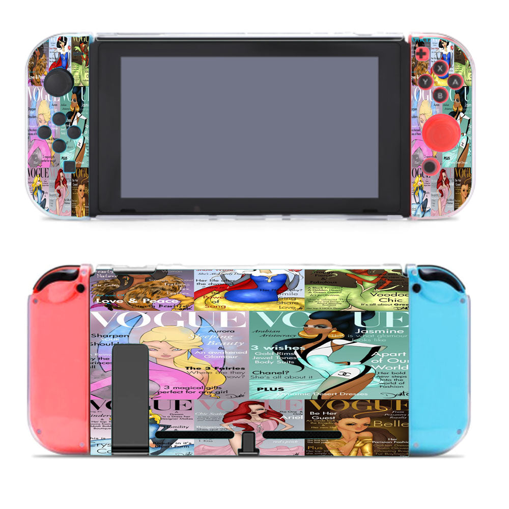 Disney Princess Vogue Nintendo Switch Cover Case