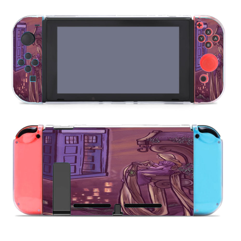 Disney Rapunzel Tardis Nintendo Switch Cover Case