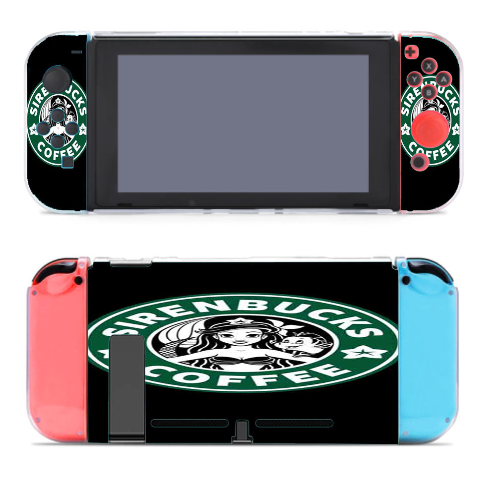Disney Sirenbucks Coffee Nintendo Switch Cover Case