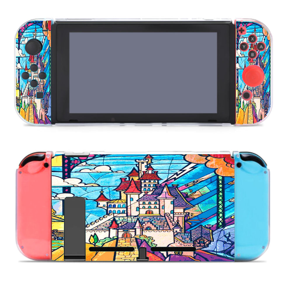 Disney Stained Glass Castle Nintendo Switch Cover Case