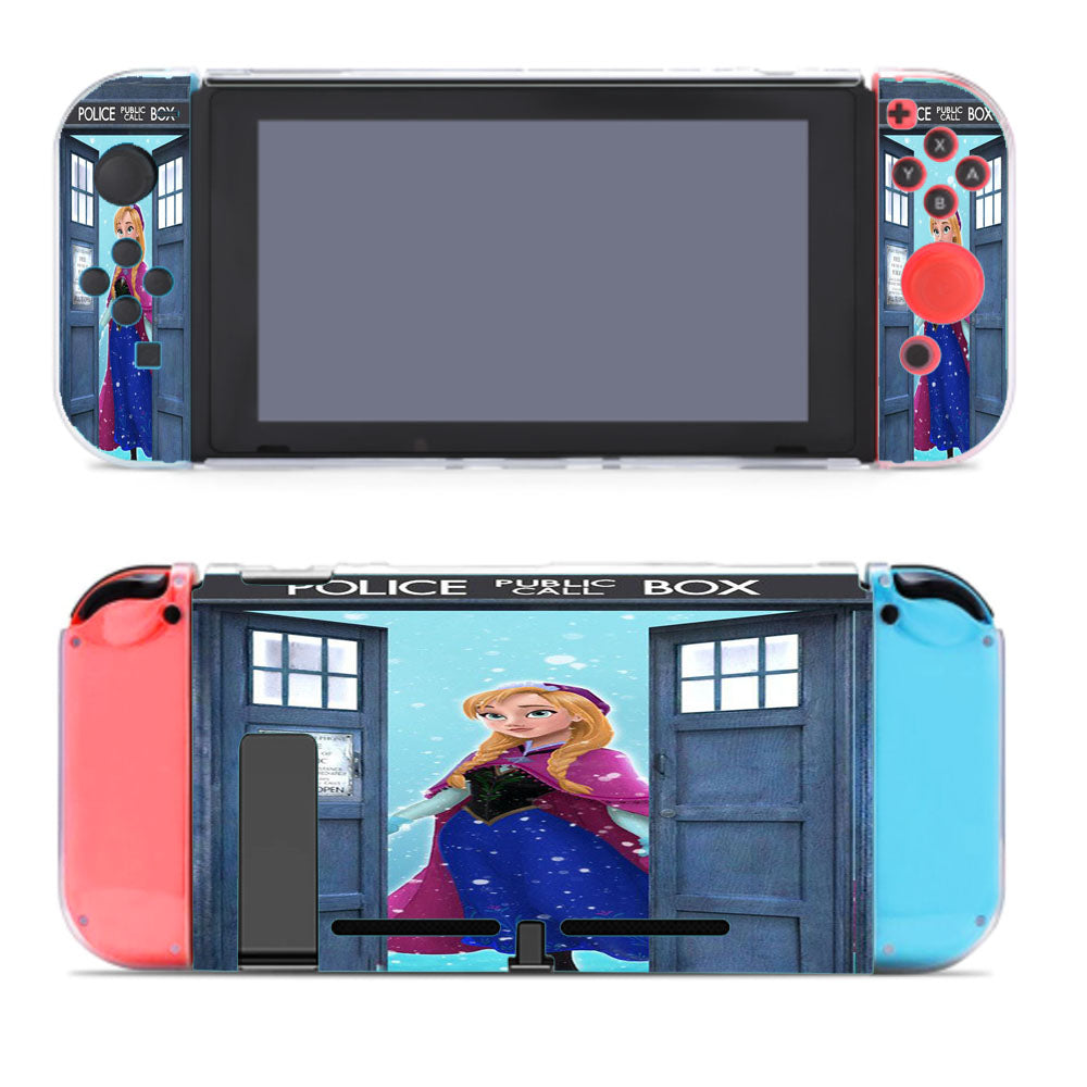 Disney Tardis Anna Nintendo Switch Cover Case