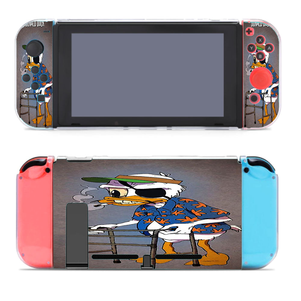 Donald Duck Canvas Paint Nintendo Switch Cover Case