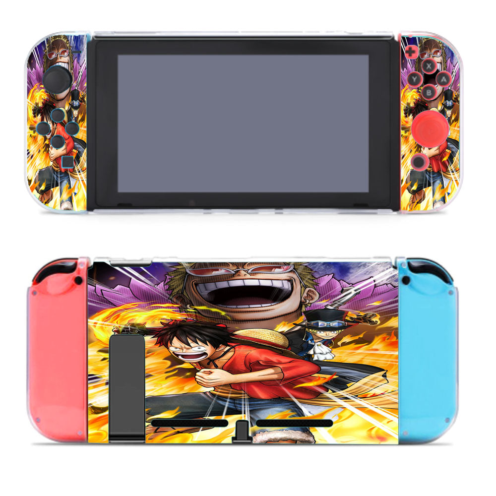 Donquixote Doflamingo Luffy And Sabo One Piece Pirate Warriors 3 Wallpaper Nintendo Switch Cover Case