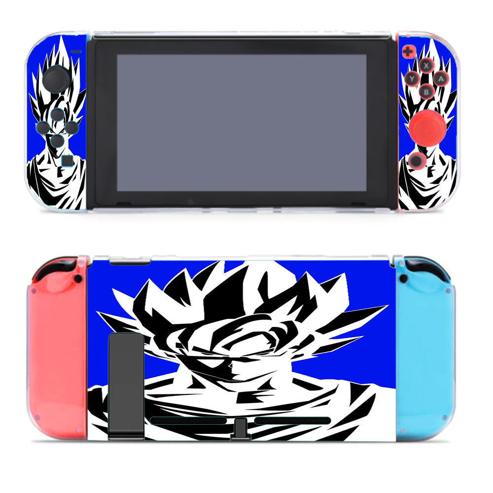 Dragon Ball Goku Vector Blue Nintendo Switch Cover Case