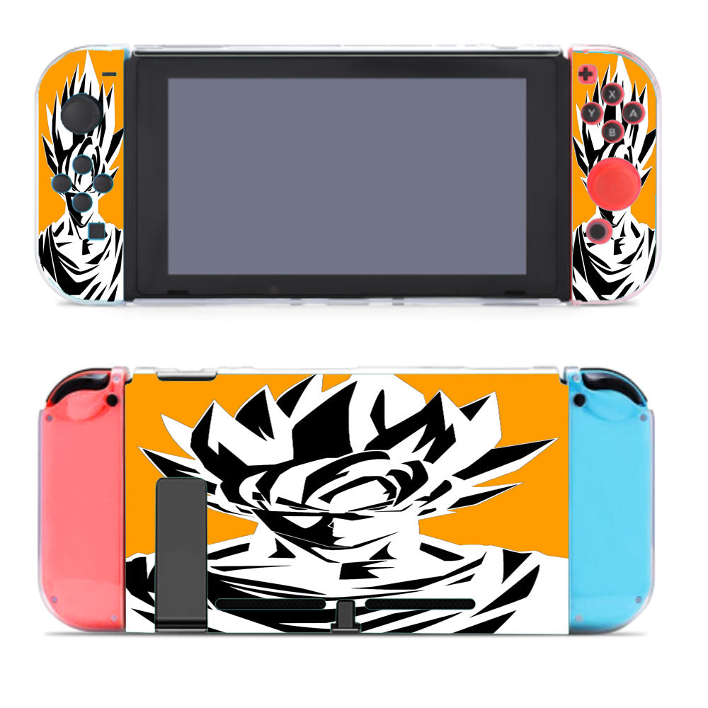 Dragon Ball Goku Vector Orange Nintendo Switch Cover Case