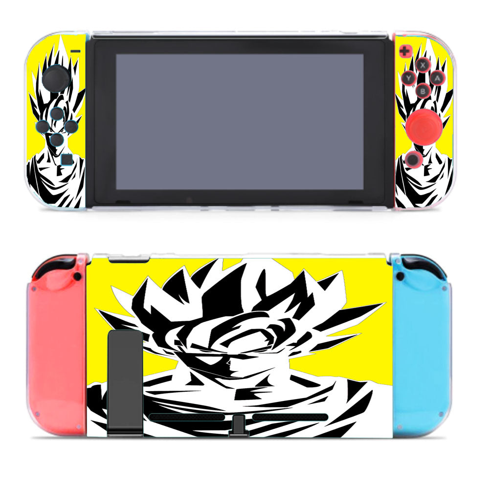 Dragon Ball Goku Vector Yellow Nintendo Switch Cover Case