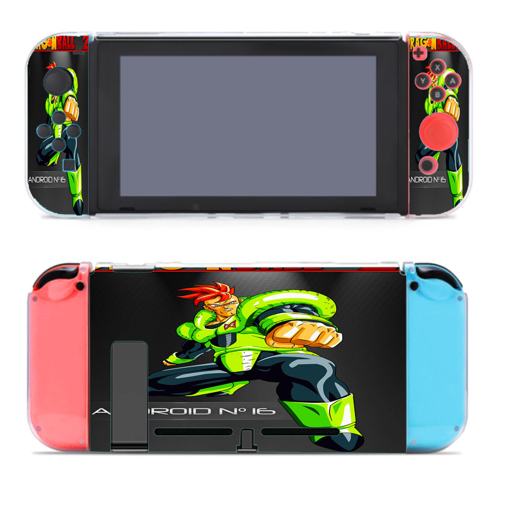 Dragon Ball Z Android 16 Fist Nintendo Switch Cover Case