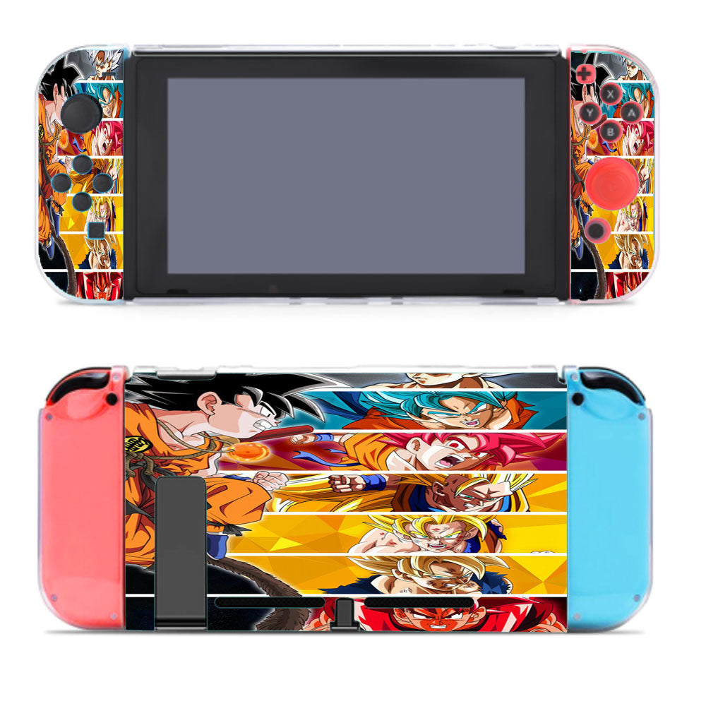 Dragon Ball Z Goku Hair Transformation Nintendo Switch Cover Case