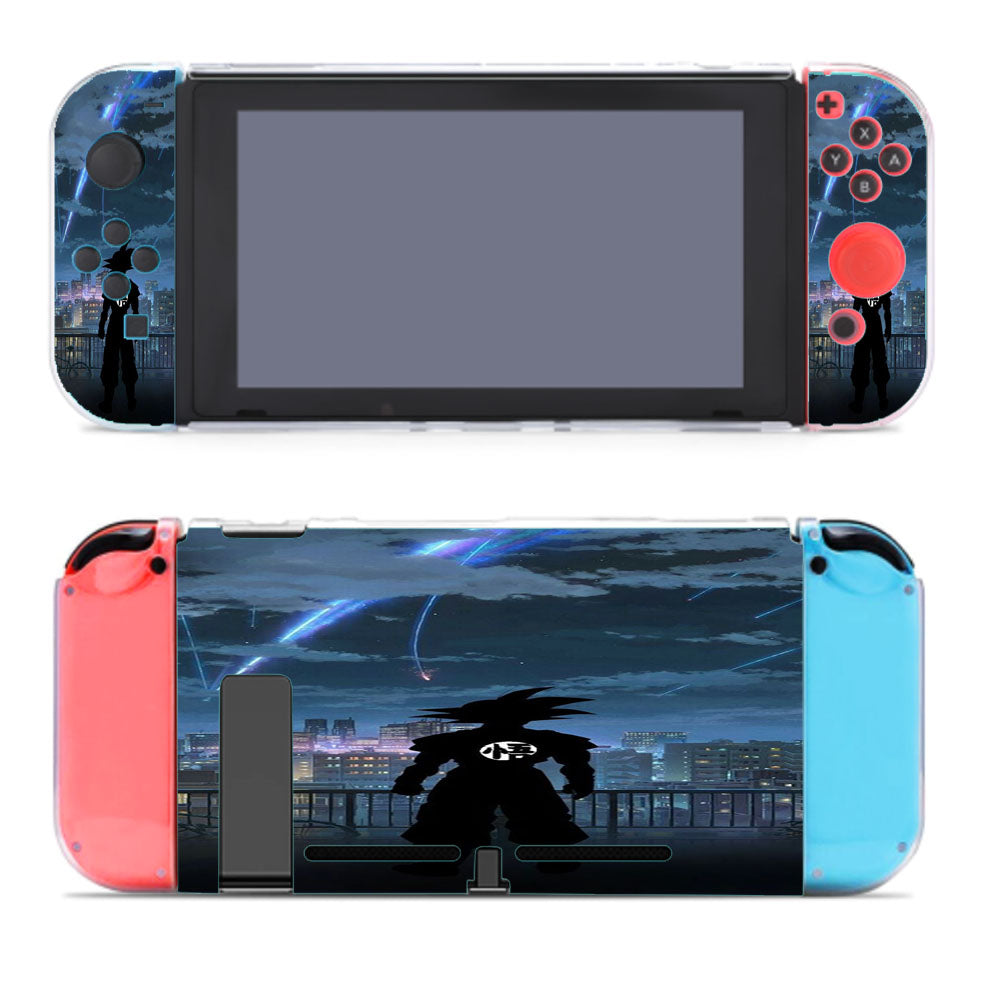 Dragon Ball Z Goku Silhouette Nintendo Switch Cover Case