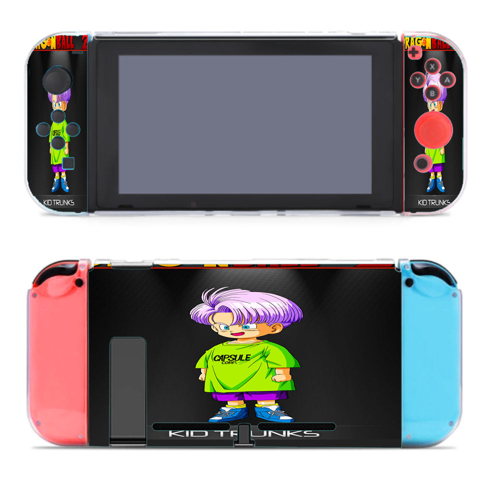 Dragon Ball Z Kid Trunks Capsule Shirt Nintendo Switch Cover Case