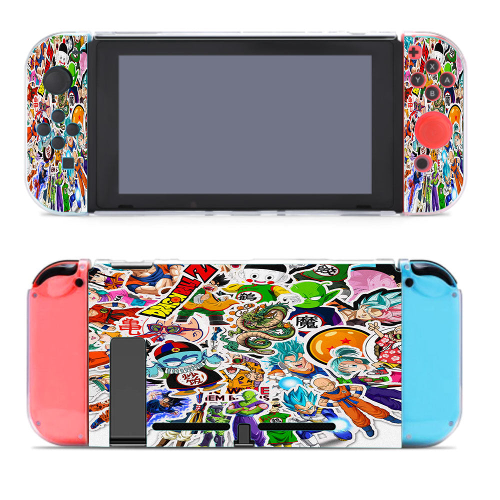 Dragon Ball Z Ultra Instinct Sticker Collection Nintendo Switch Cover Case