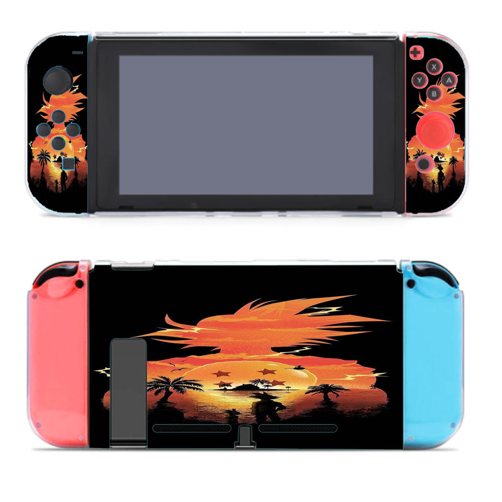 Dragonball Z Goku Silhouette Nintendo Switch Cover Case
