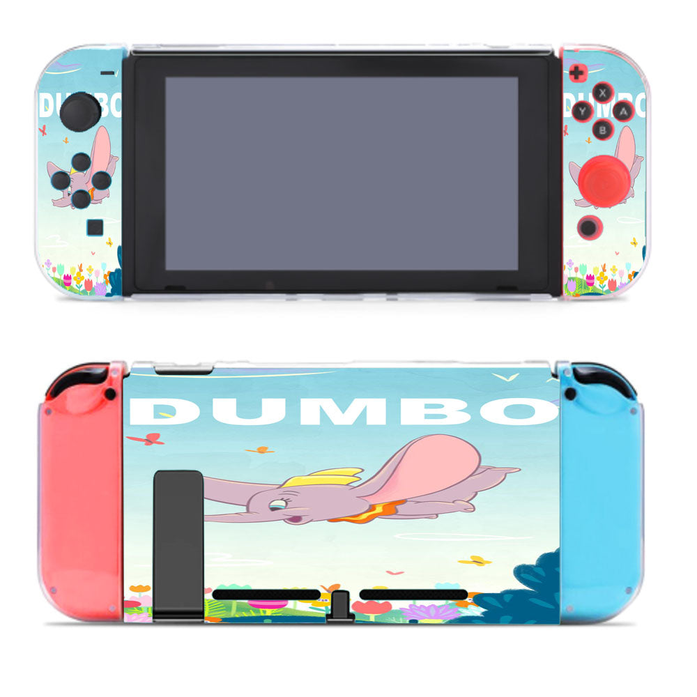 Dumbo Cartoon Style Elephant Nintendo Switch Cover Case