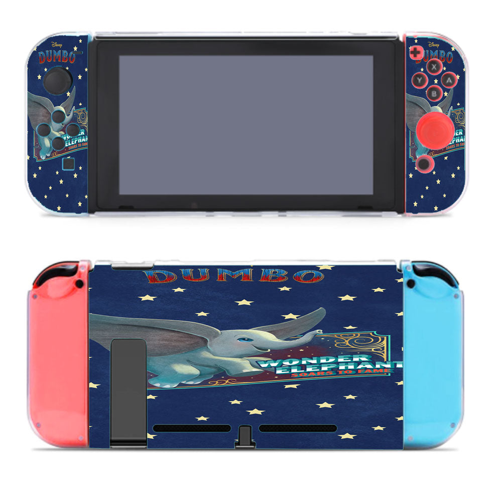 Dumbo Circus Elephant Fly Nintendo Switch Cover Case