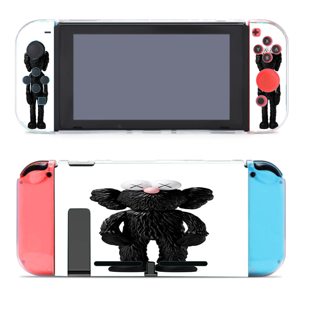 Elmo Black X Kaws Figure Nintendo Switch Cover Case