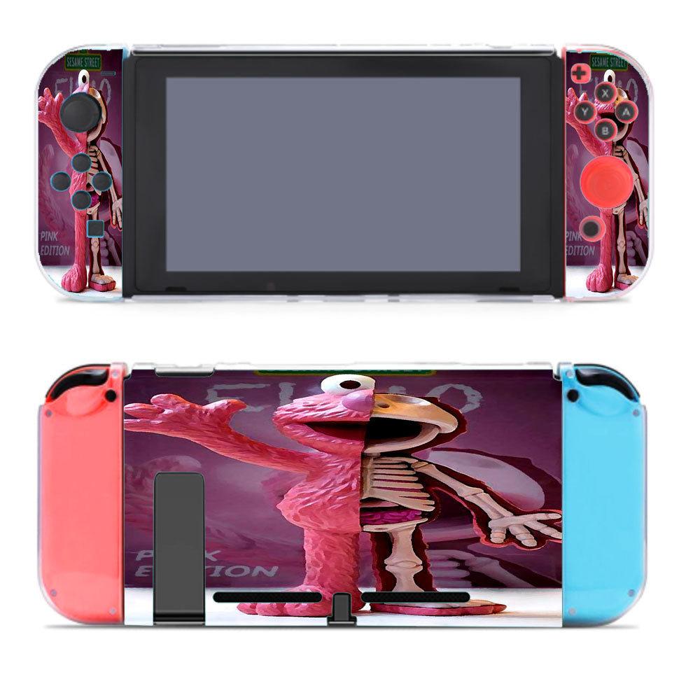 Elmo Sesame Street X Kaws Pink Edition Nintendo Switch Cover Case