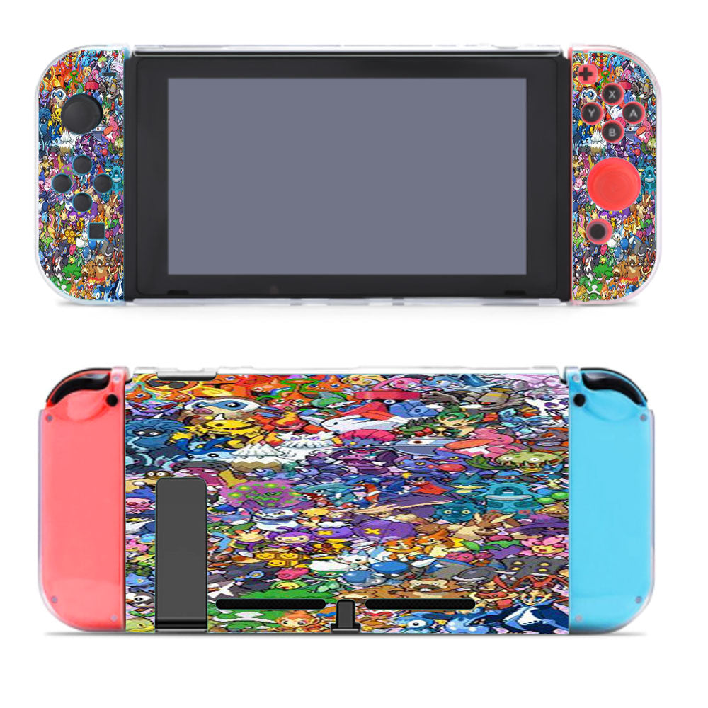 Epic Pokemon Generation 4 Cross Stitch Nintendo Switch Cover Case