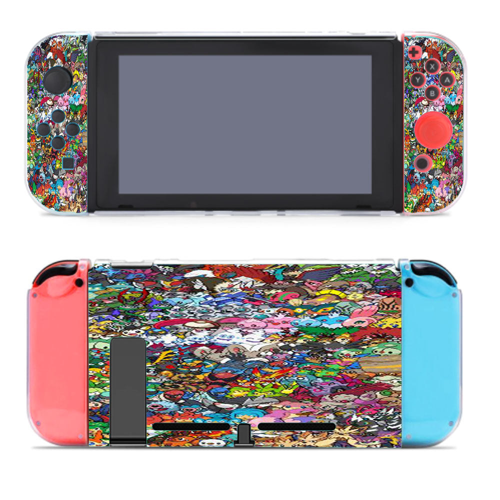 Epic Pokemon Generation 5 Cross Stitch Nintendo Switch Cover Case