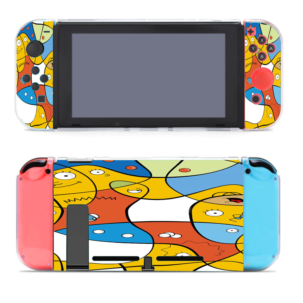 Family Popculture The Simpson Destil Style Nintendo Switch Cover Case