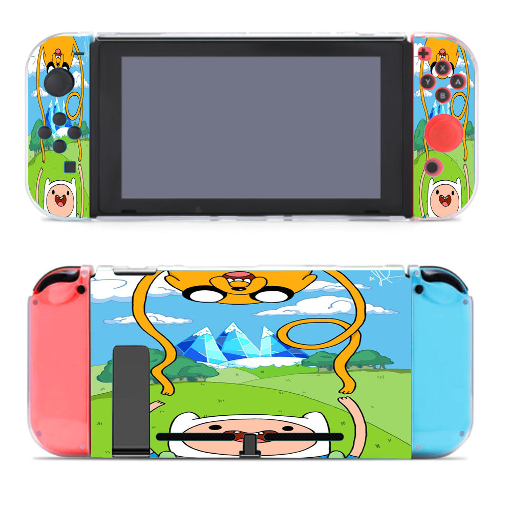 Finn The Human And Jake The Dog Adventure Time Wallpaper Nintendo Switch Cover Case