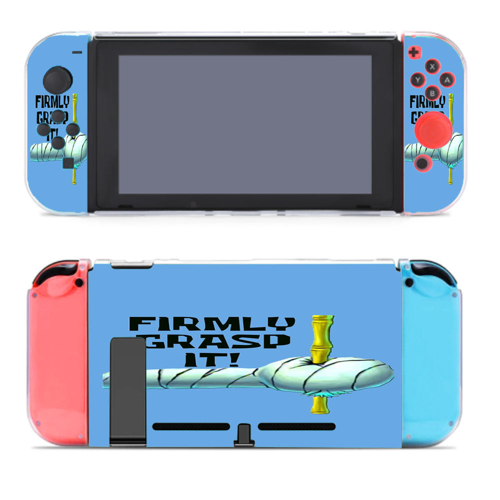 Firmly Grasp It Spongebob Nintendo Switch Cover Case