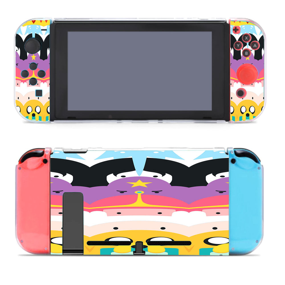 Flat Adventure Time Chara Nintendo Switch Cover Case