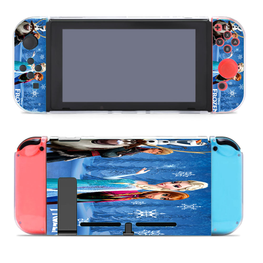 Frozen Banner All Character Nintendo Switch Cover Case