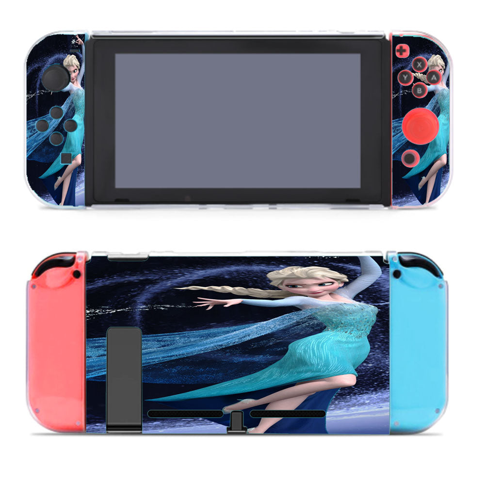 Frozen Elsa Ice Power Nintendo Switch Cover Case