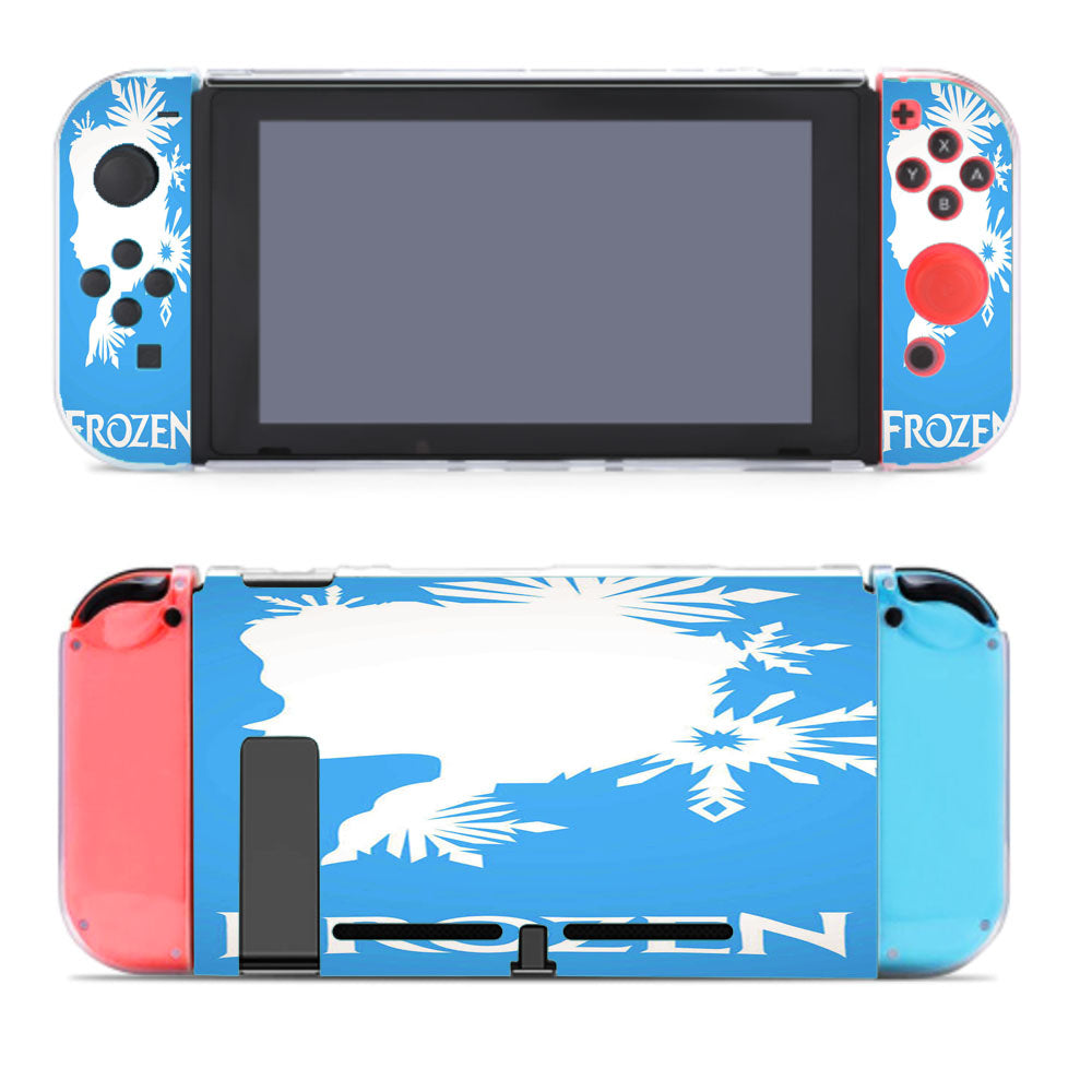 Frozen Elsa Logo Nintendo Switch Cover Case