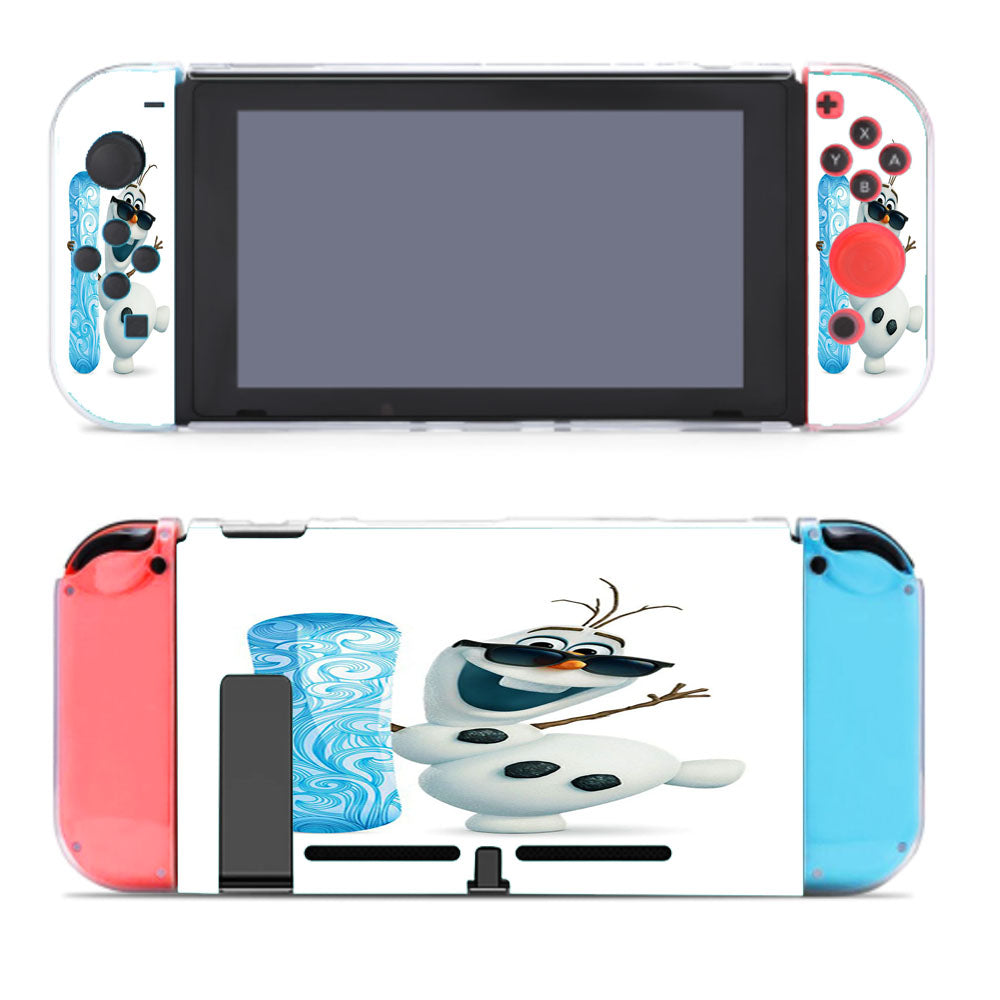 Frozen Olaf Skate Nintendo Switch Cover Case