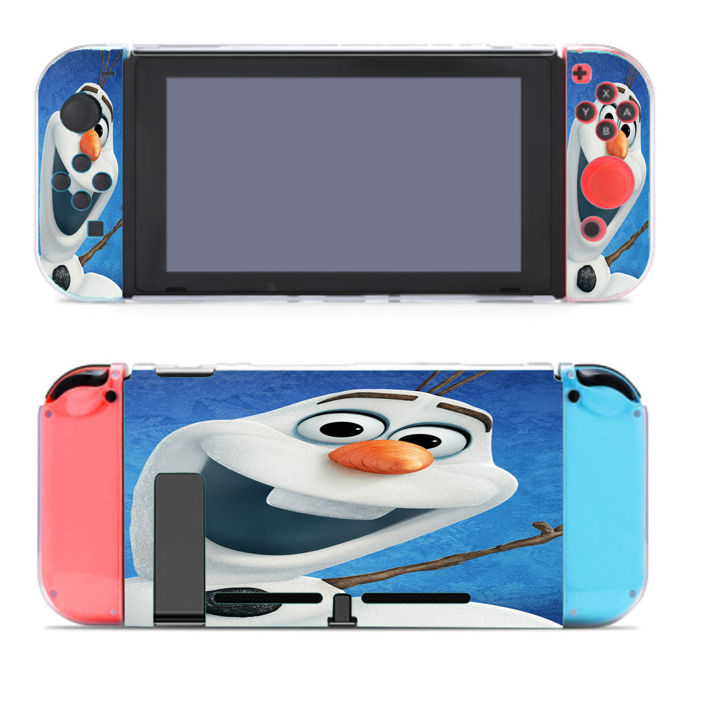 Frozen Olaf Snowman Nintendo Switch Cover Case